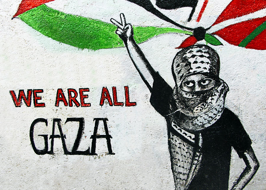 We Are All Gaza Photograph by Munir Alawi