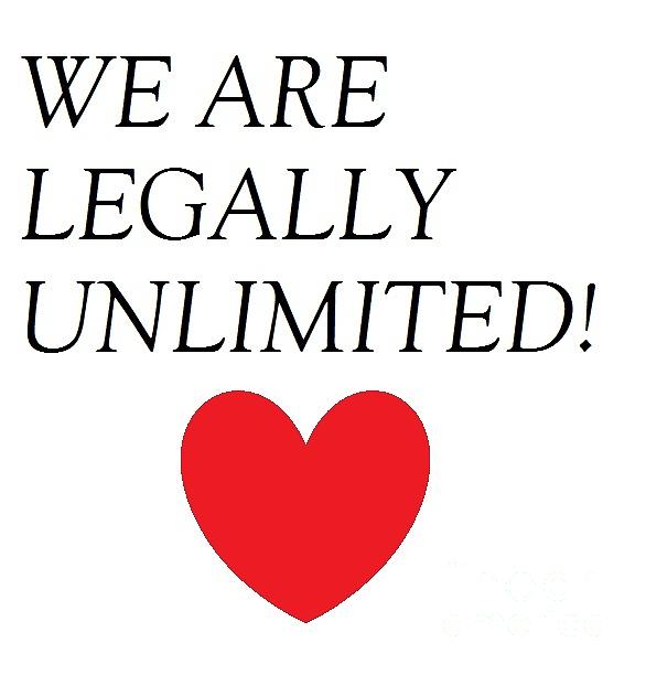 WE ARE LEGALLY UNLIMITED by Catherine Lott WE ARE LEGALLY UNLIMITED by Catherine Lott