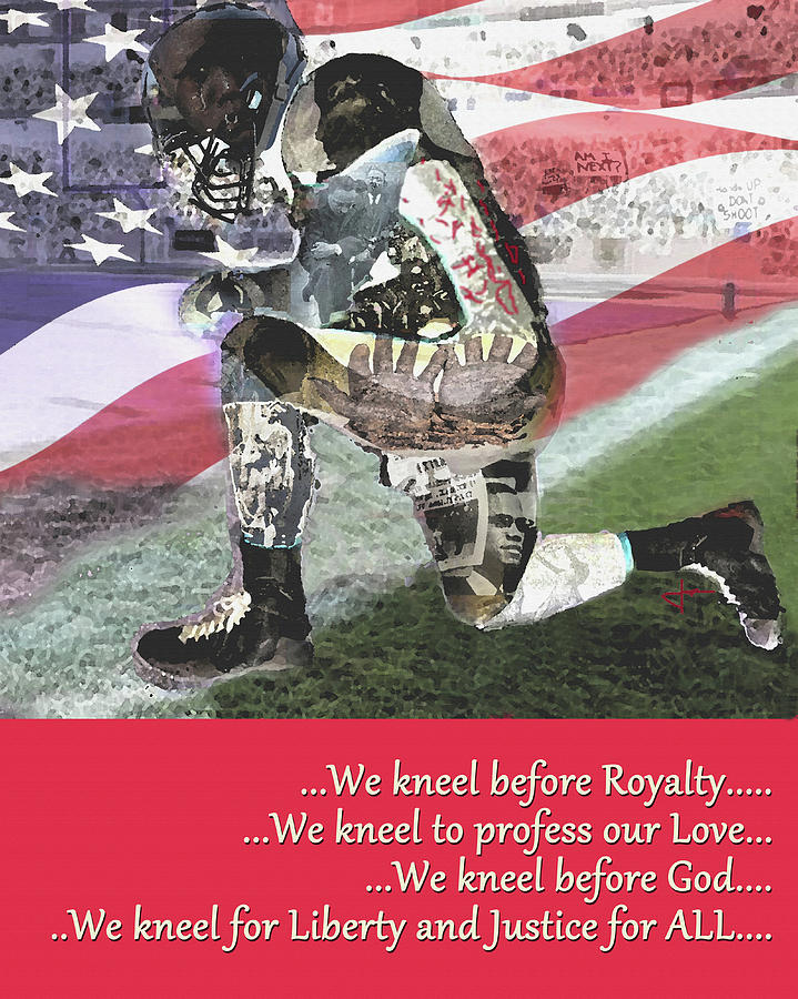 Kneel Digital Art - We Kneel by Jorge Delara Kneel Digital Art - We Kneel by Jorge Delara
