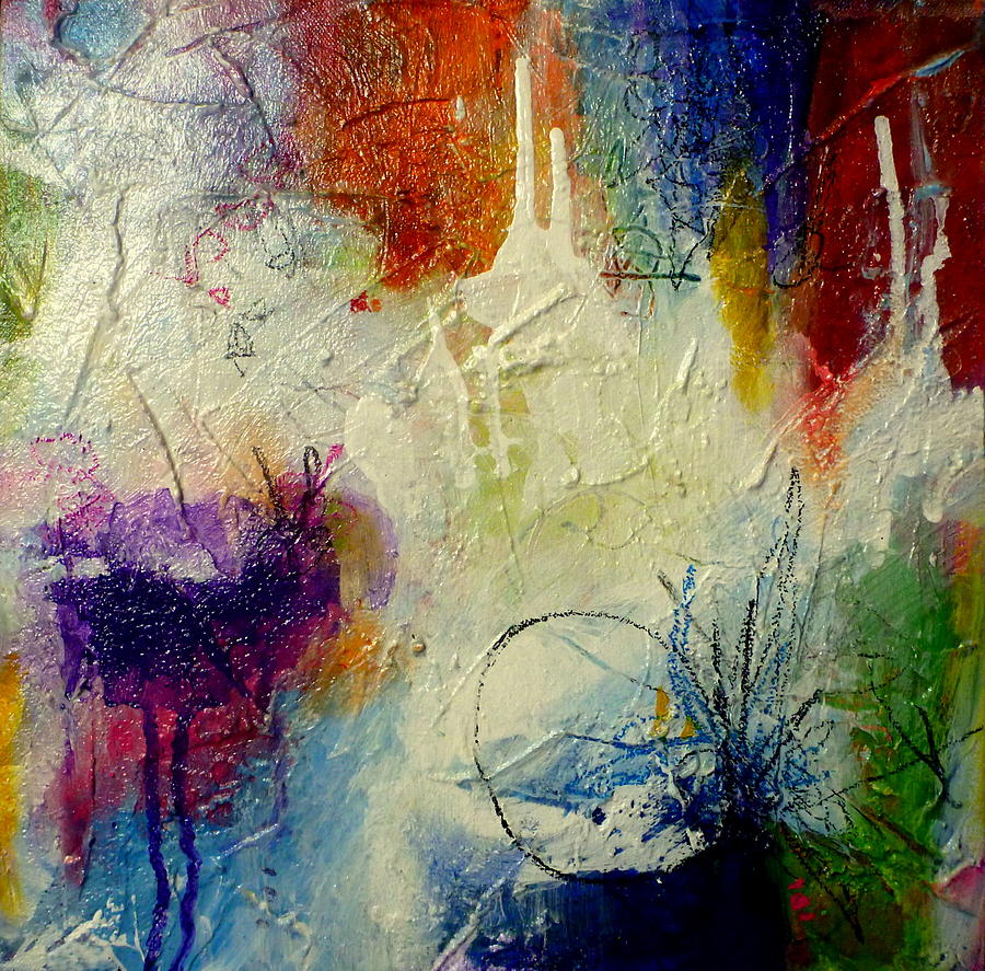 Colorful Painting - We Should Be Dancing by Tracy Bonin Colorful Painting - We Should Be Dancing by Tracy Bonin