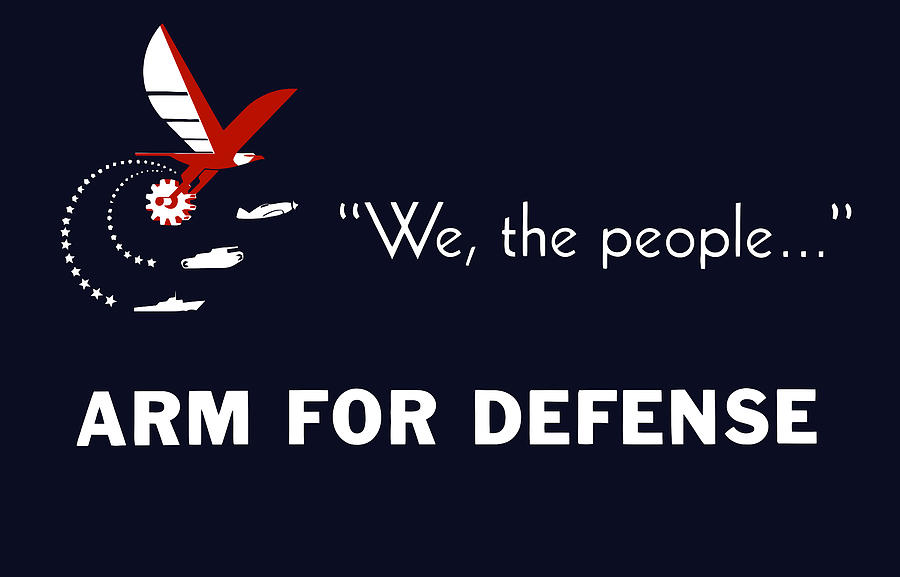 We The People Arm For Defense Mixed Media