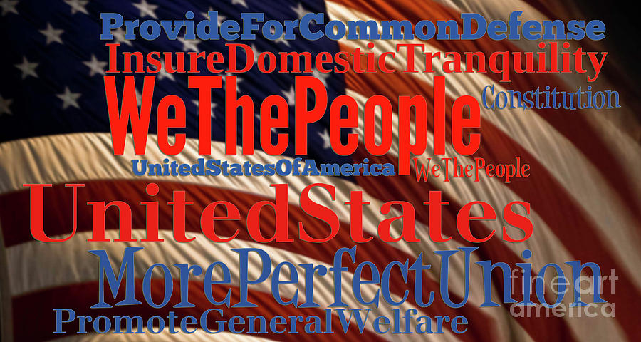 We The People of the United States of America Digital Art by Anne ...