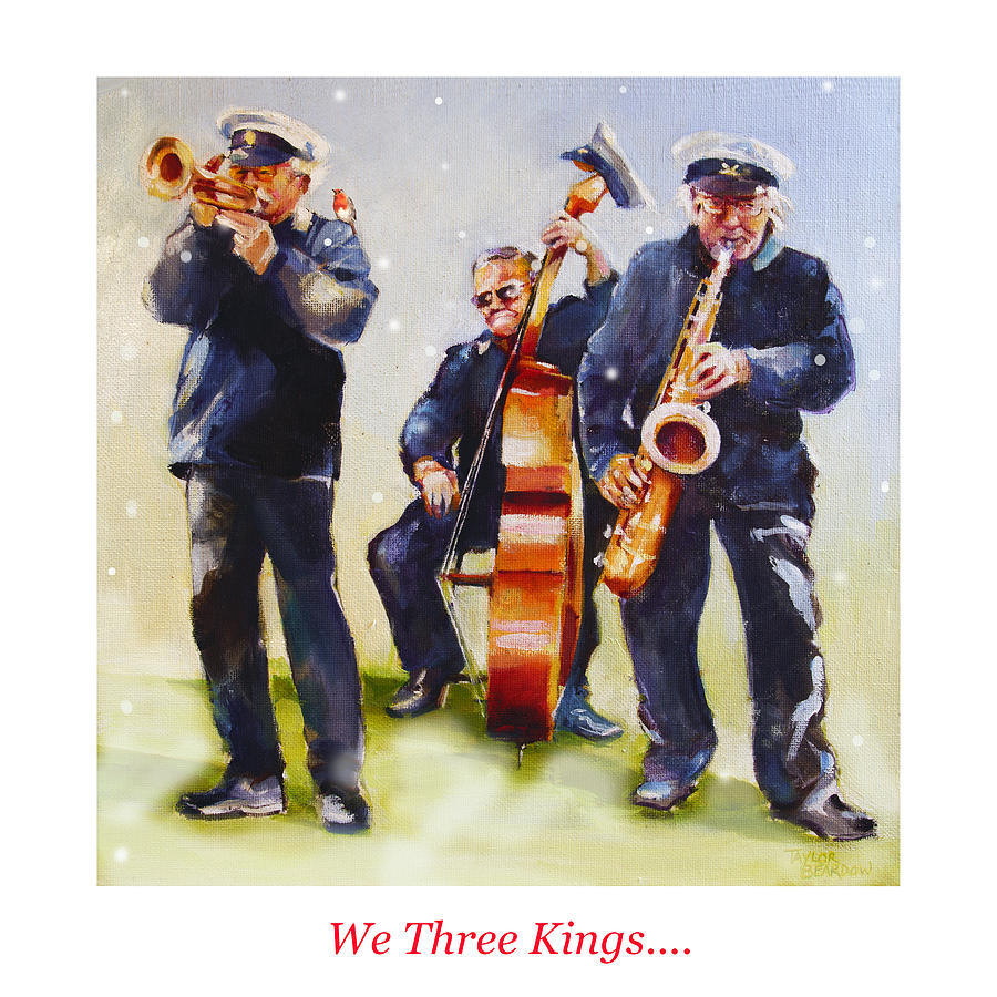 We Three Kings Painting by Penny Taylor-Beardow