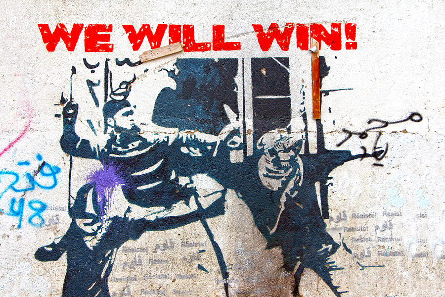 We Will Win Photograph by Munir Alawi