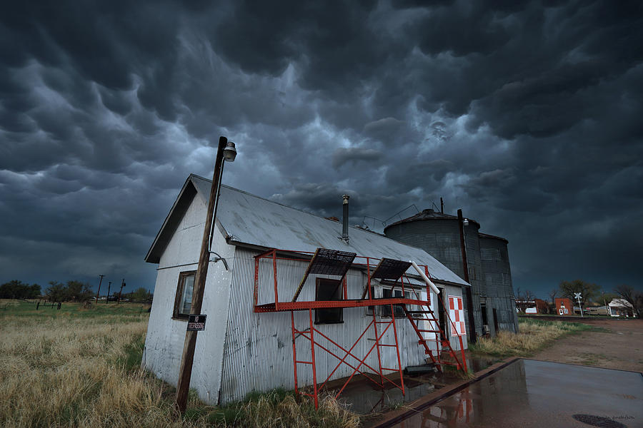 Weather In A Western Small Town Photograph by Brian Gustafson