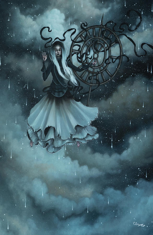 Storm Painting - Weather Spirit  by Camille Singer