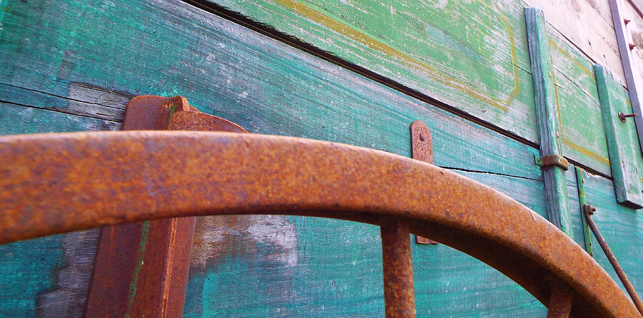 Weathered and Rusty Photograph by Caryl J Bohn