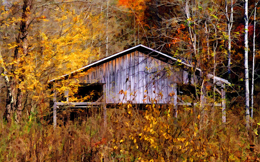 Weathered Barn 1 Photograph by Sam Davis Johnson