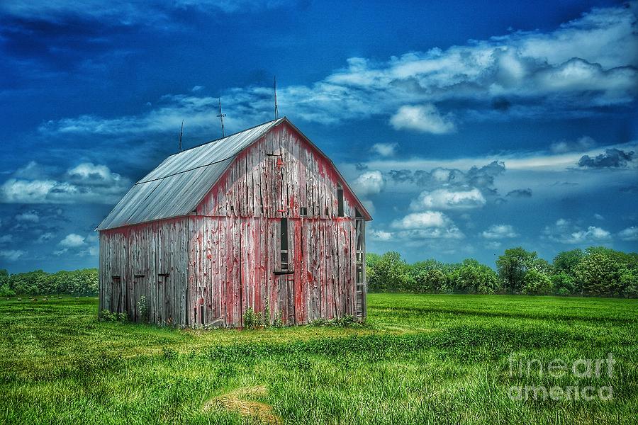 Weathered Barn Photograph by John Myers