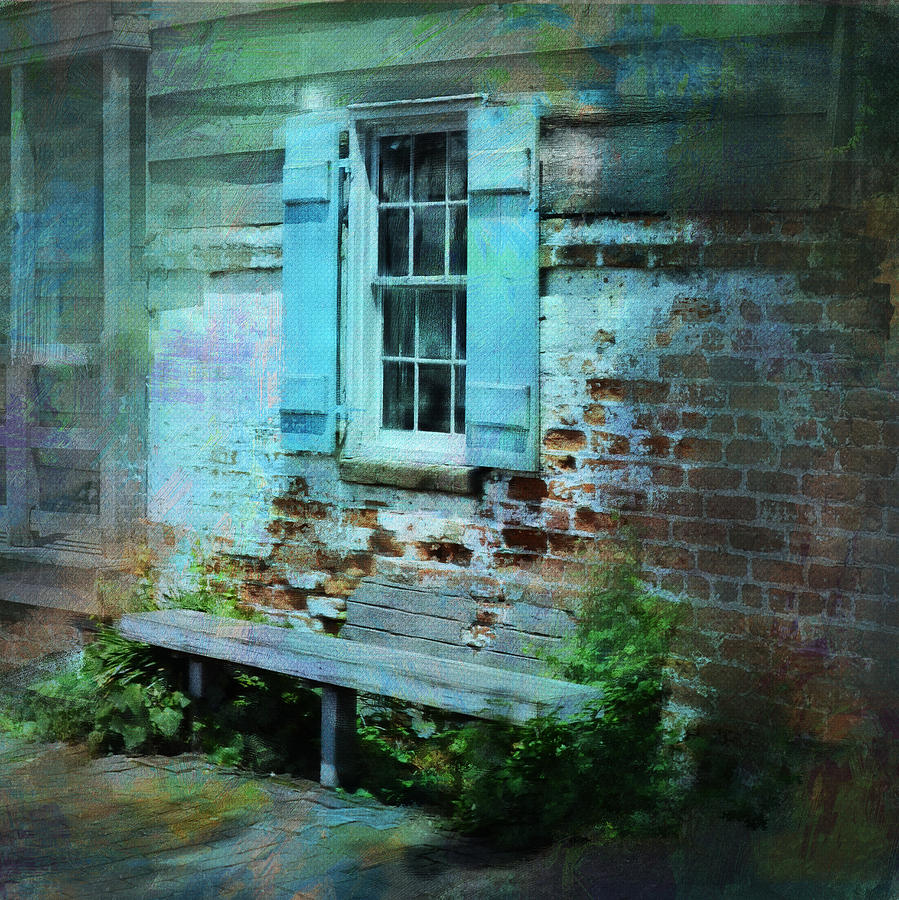 Brick Photograph - Weathered Beauty in Savannahs Historic District by Carla Parris