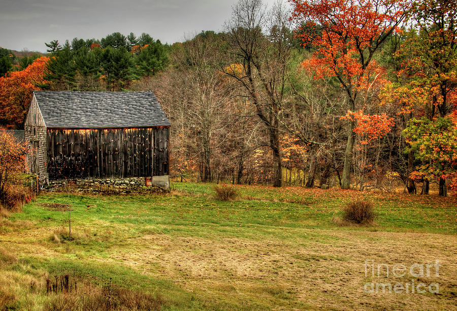 Barns Photograph - Weathered By Time by Diana Nault Barns Photograph - Weathered By Time by Diana Nault