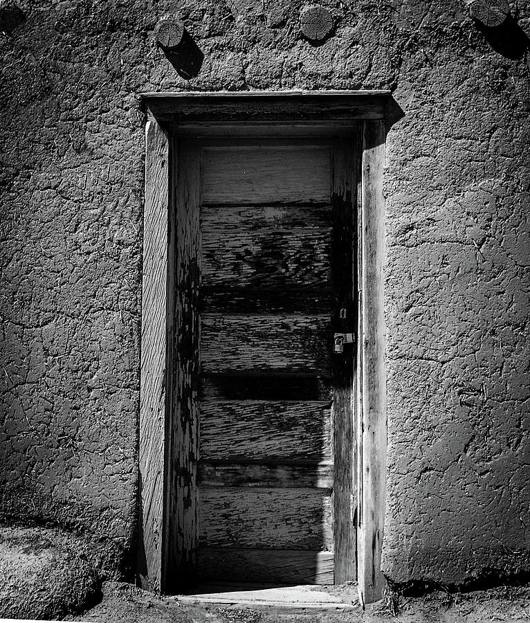 Weathered door Photograph by John Unwin