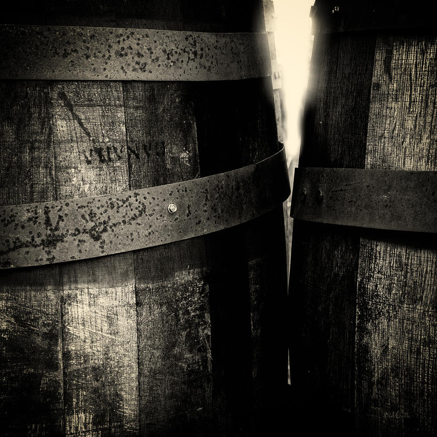 Weathered Old Apple Barrels Photograph by Bob Orsillo