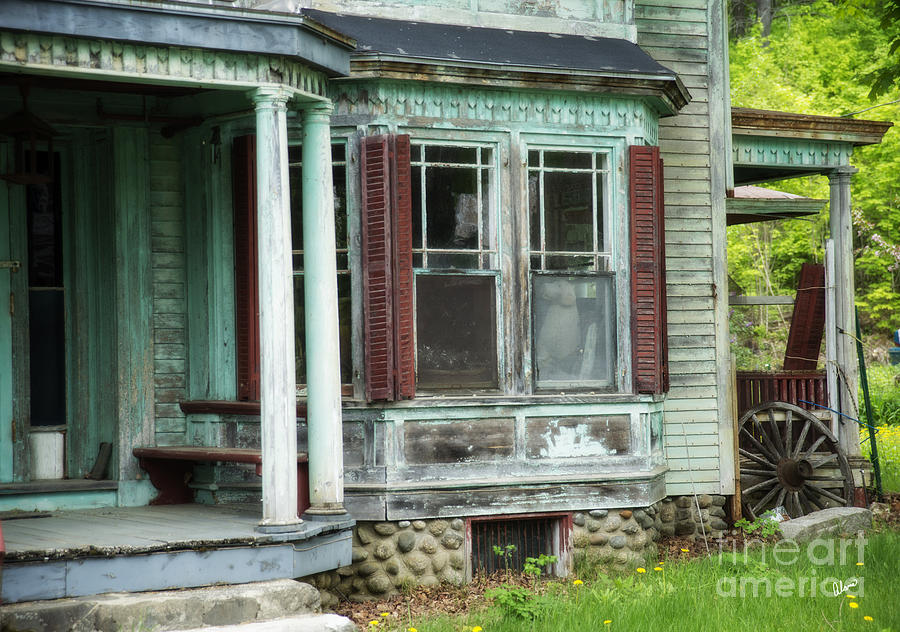 Weathered Old Home Photograph by Alana Ranney