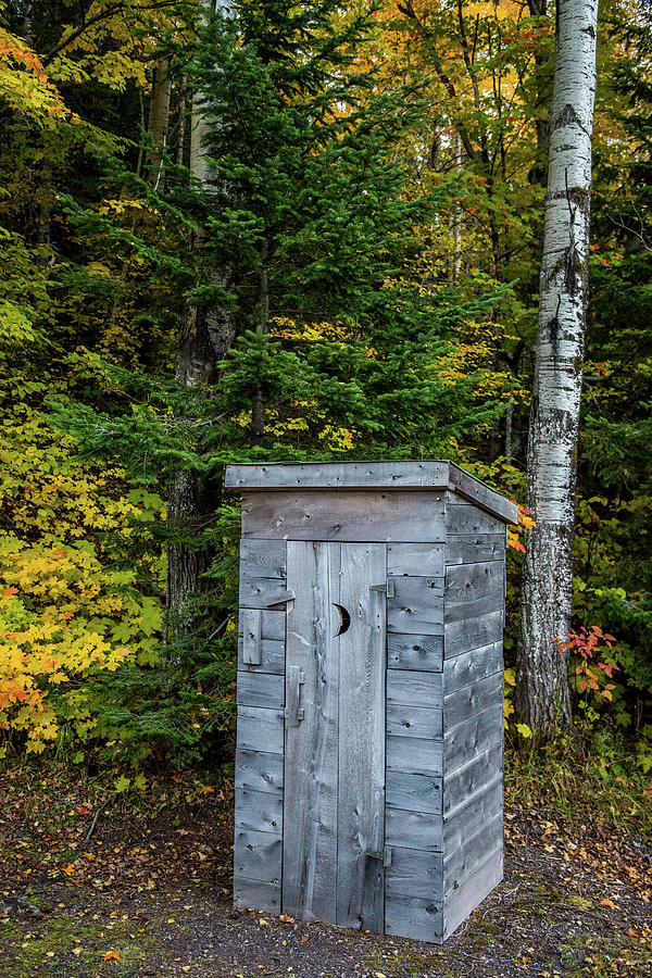 Weathered Outhouse Photograph by Paul Freidlund