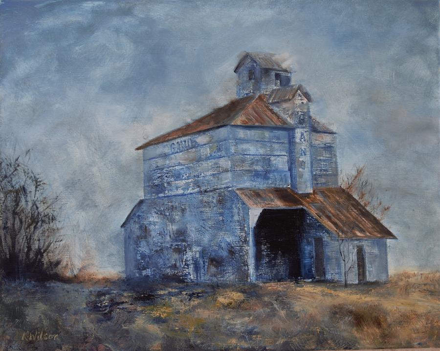 Landscape Painting - Weathered Relic by Ken Wilson