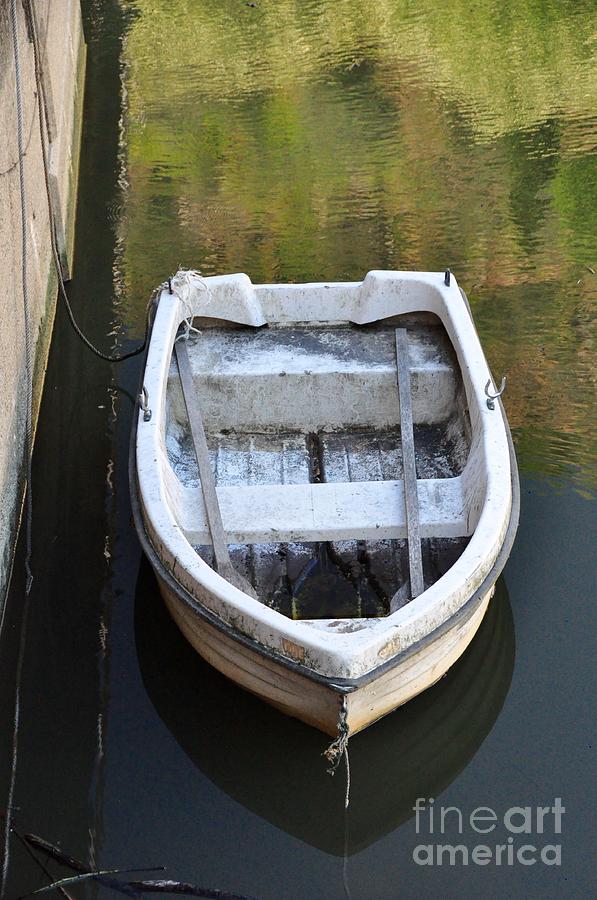 Weathered Row Boat Photograph