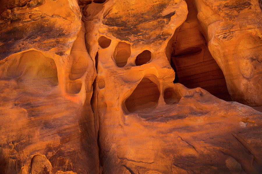 Weathered Sandstone Valley of Fire Photograph by Frank Wilson