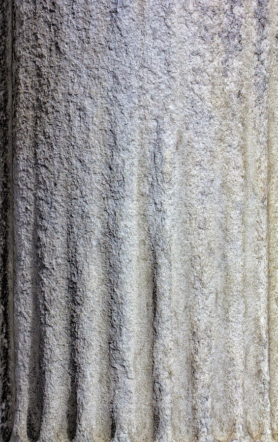 Weathered Stone Column Photograph by Robert Ullmann