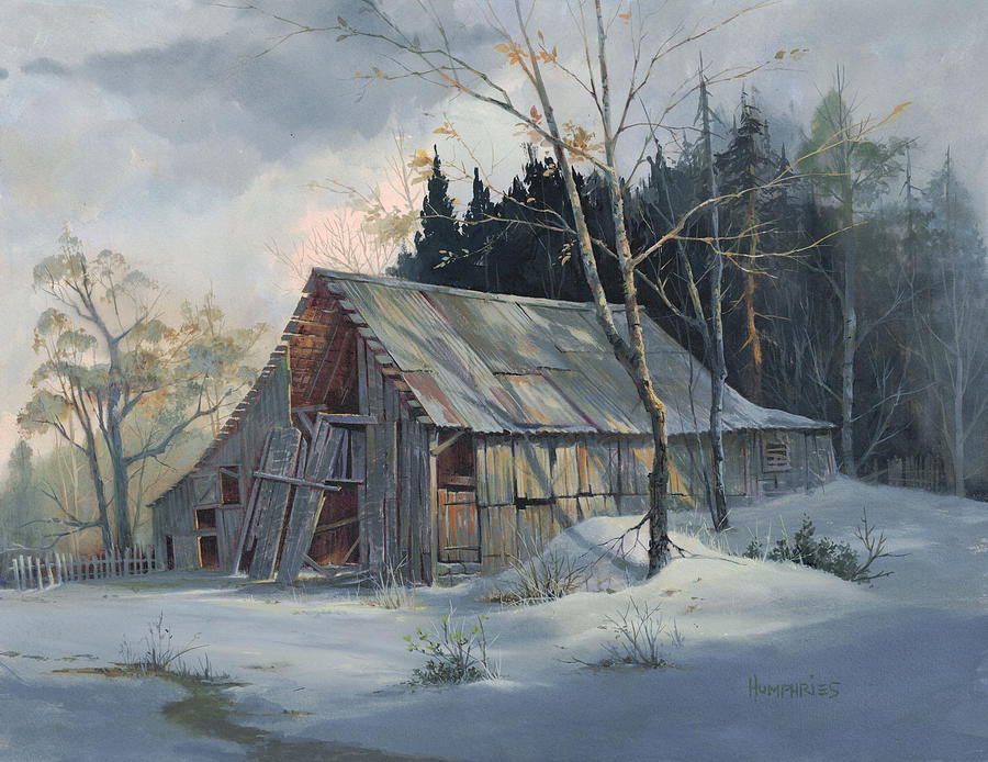 Weathered Sunrise Painting by Michael Humphries