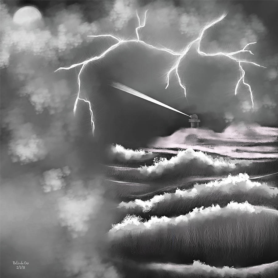 Weathering The Storm Digital Art by Artful Oasis