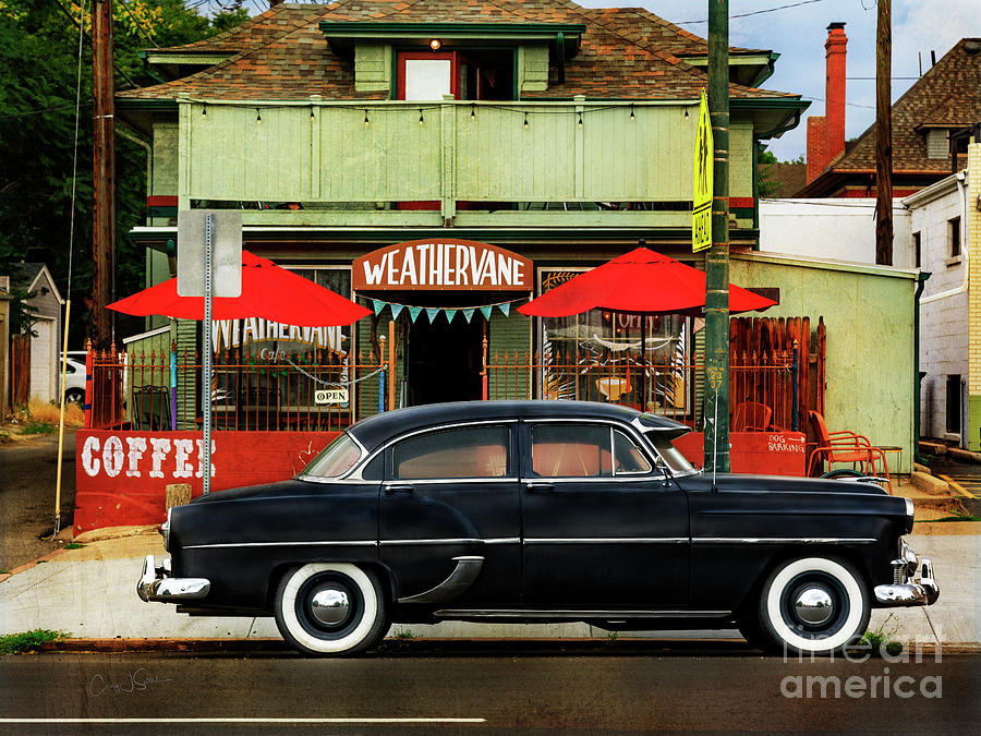 Weathervane Car Photograph by Craig J Satterlee Weathervane Car Photograph by Craig J Satterlee