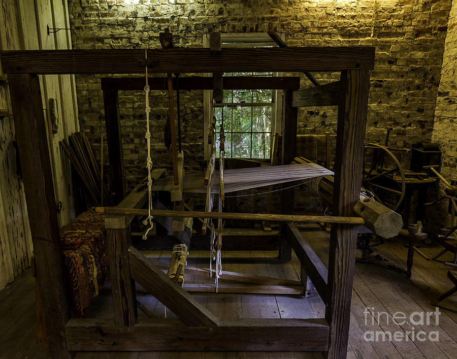 Weaving room Photograph by Ken Frischkorn