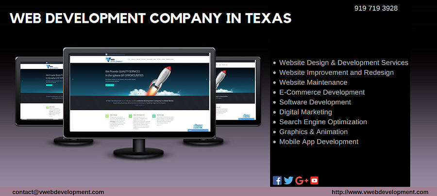 Web Development Company in Texas Photograph by Vwebdevelopment