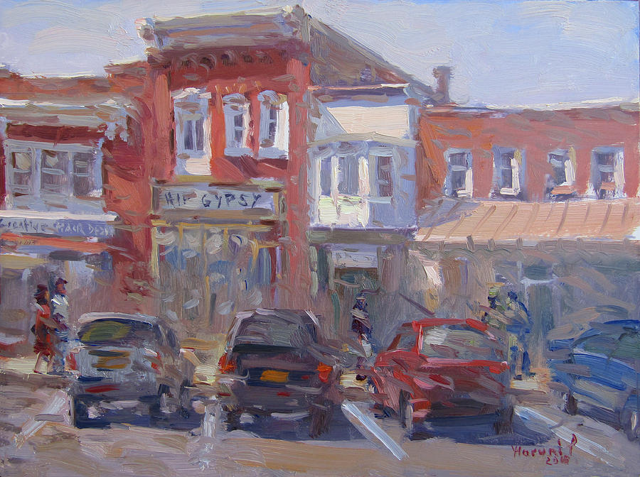 Webster St North Tonawanda Painting by Ylli Haruni - Fine Art America