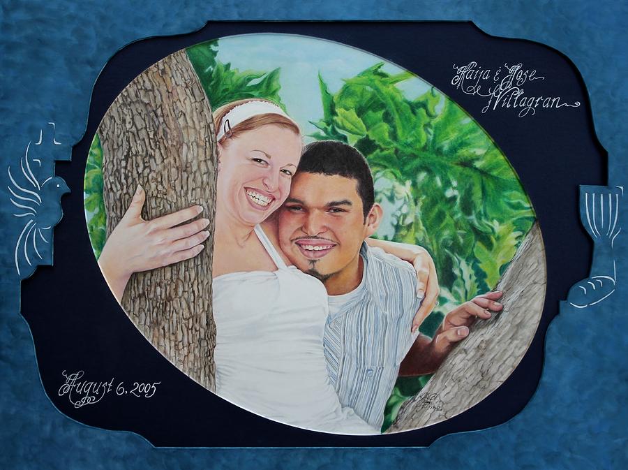 Wedded Bliss Pastel by Tess Lee Miller