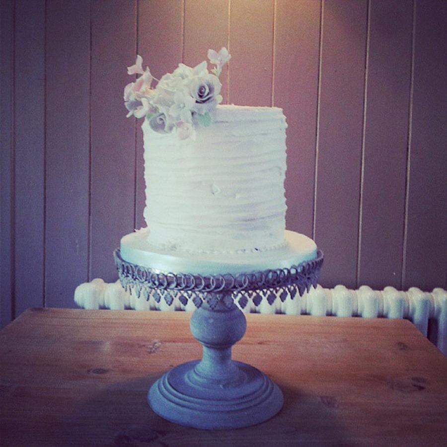 Wedding Cake. #ffionandjamesweddingcake Photograph by Jennie Davies