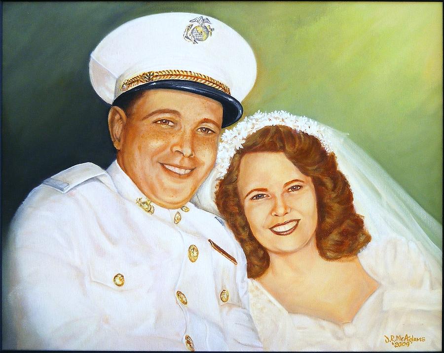 Wedding Day Painting by James McAdams