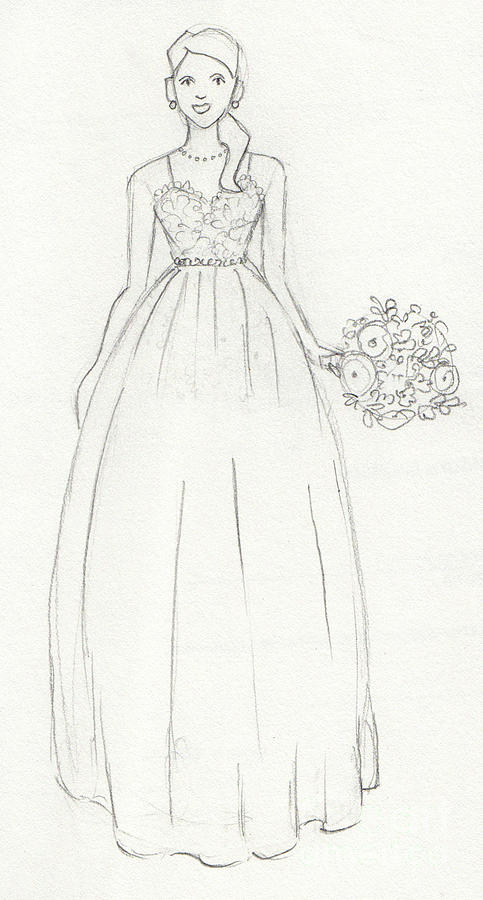 Draw Wedding Dress