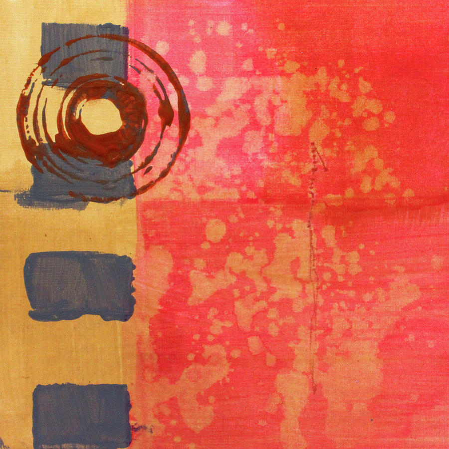 Wednesday Abstract Number 4 Painting by Nancy Merkle