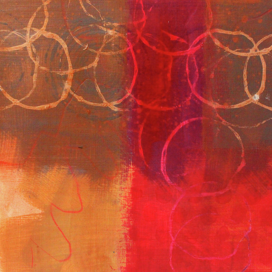 Wednesday Abstract Number 5 Painting by Nancy Merkle