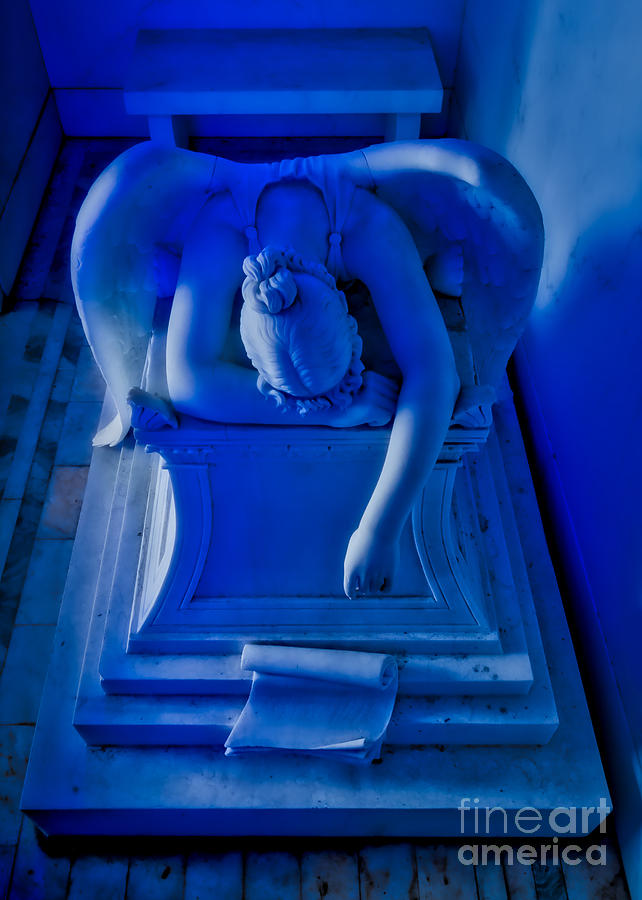 New Orleans Photograph - Weeping Angel 1 by Jerry Fornarotto