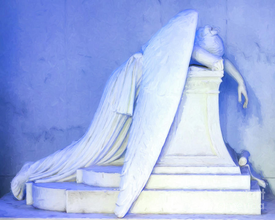 Weeping Angel- Digital Art Photograph