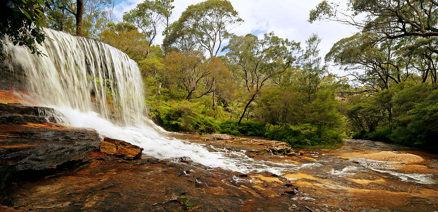 Waterfall Photograph - Weeping Rock by Nicholas Blackwell