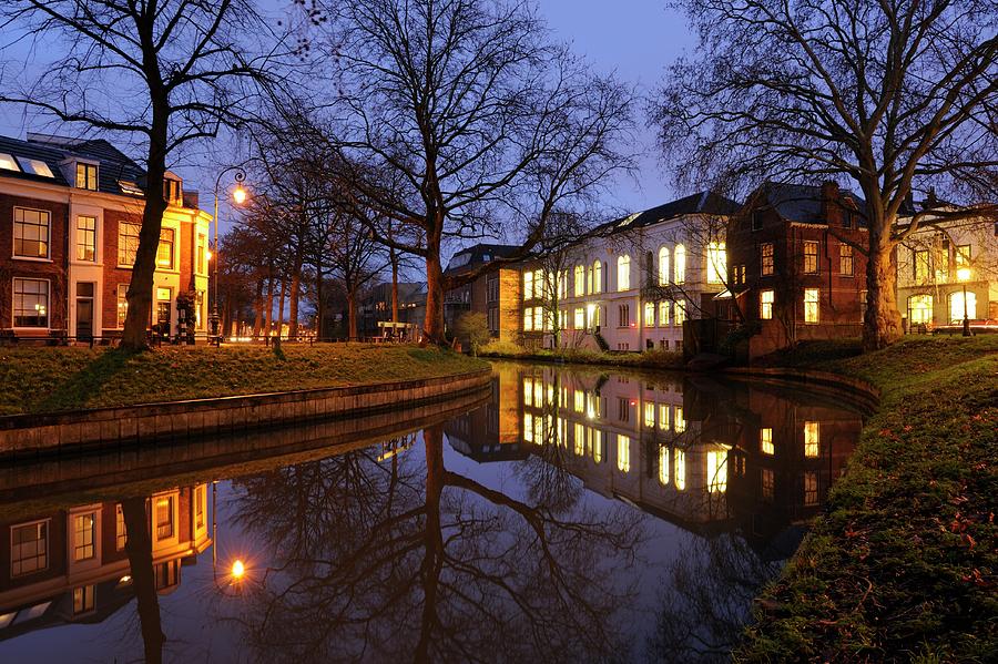 Weerdsingel in Utrecht in the evening 176 Photograph by Merijn Van der Vliet