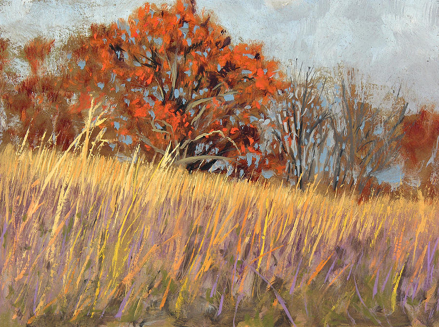 Park Painting - Wehr Nature Center No. 3 by Anthony Sell Park Painting - Wehr Nature Center No. 3 by Anthony Sell
