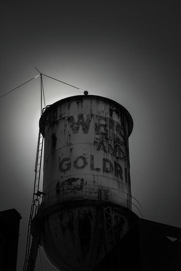 Weiss And Goldring Water Tower  Photograph by Eugene Campbell