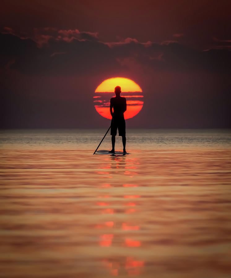 Weko Beach - Be still Photograph by Molly Pate - Fine Art America