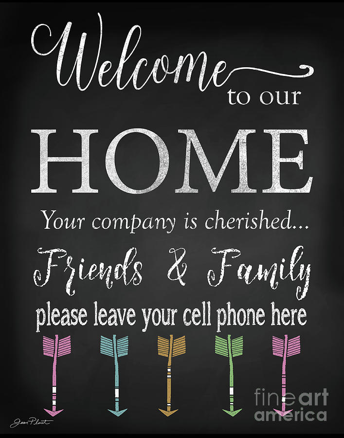 Welcome Home-E Digital Art by Jean Plout