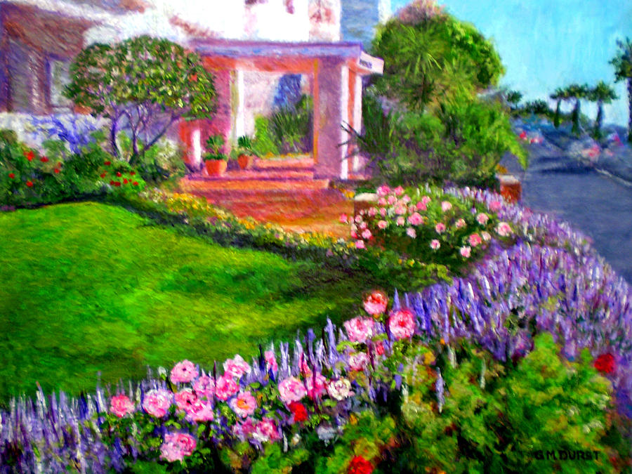 Spring Painting - Welcome Home by Michael Durst