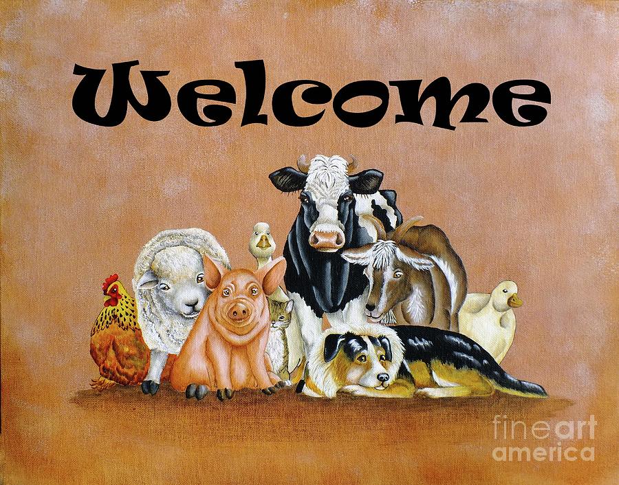 Welcome Sign - The Home Team Photograph by Cindy Treger