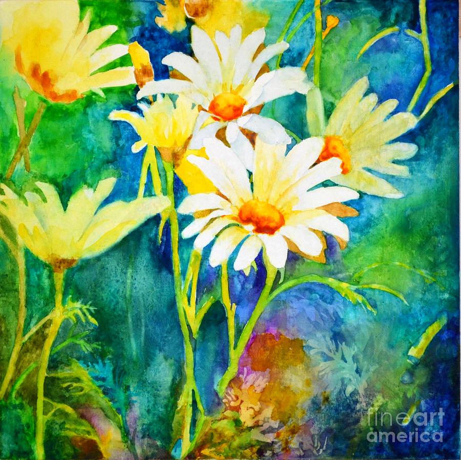Flower Painting - Welcome Spring #2 by Betty M M Wong