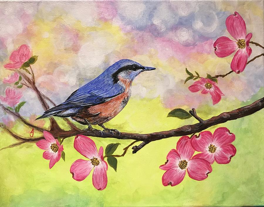 Welcome Spring Painting by Alana Judah | Fine Art America