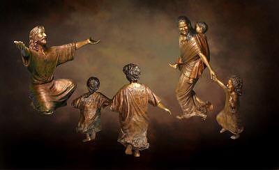 Welcome The Children Sculpture by Tom White Welcome The Children Sculpture by Tom White