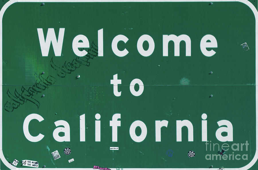 Welcome to California Painting by Mindy Sommers
