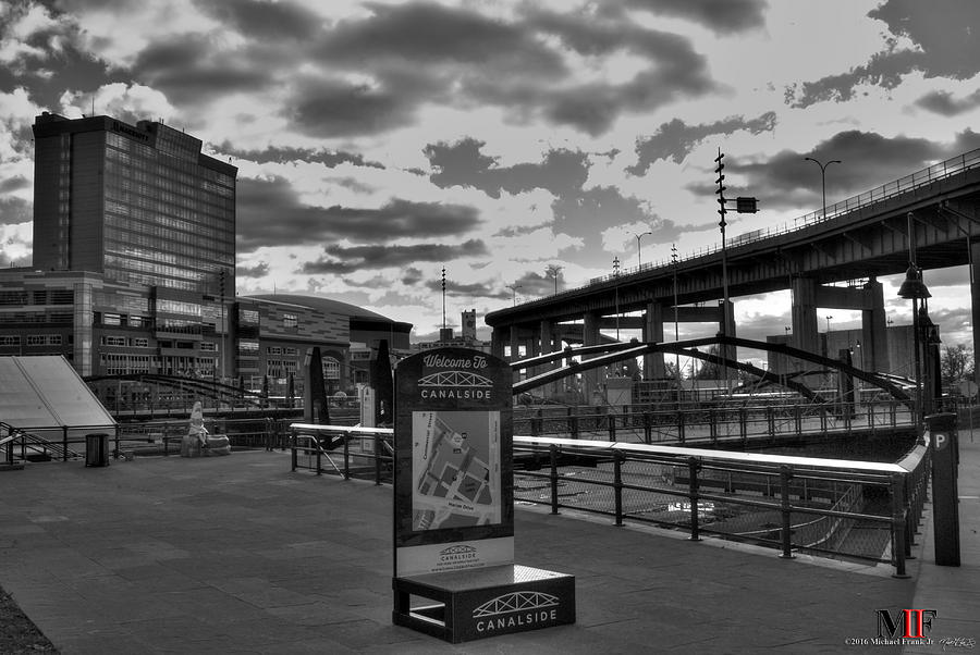 WELCOME to CANALSIDE v2 Photograph by Michael Frank Jr